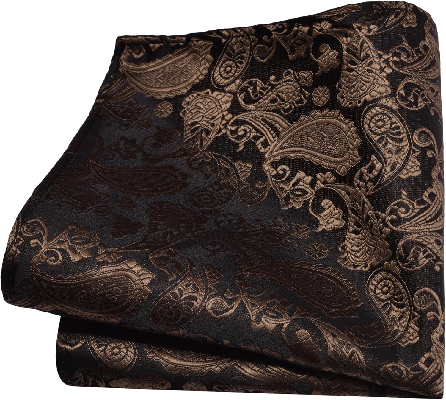 GUSLESON 3.15"（8cm） Mens Paisley Tie and Lapel Pin Necktie Hankerchief Cufflinks Set for Men - Image 3