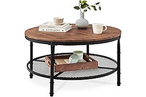 Enduring Round Coffee Table: A Functional and Stylish Masterpiece