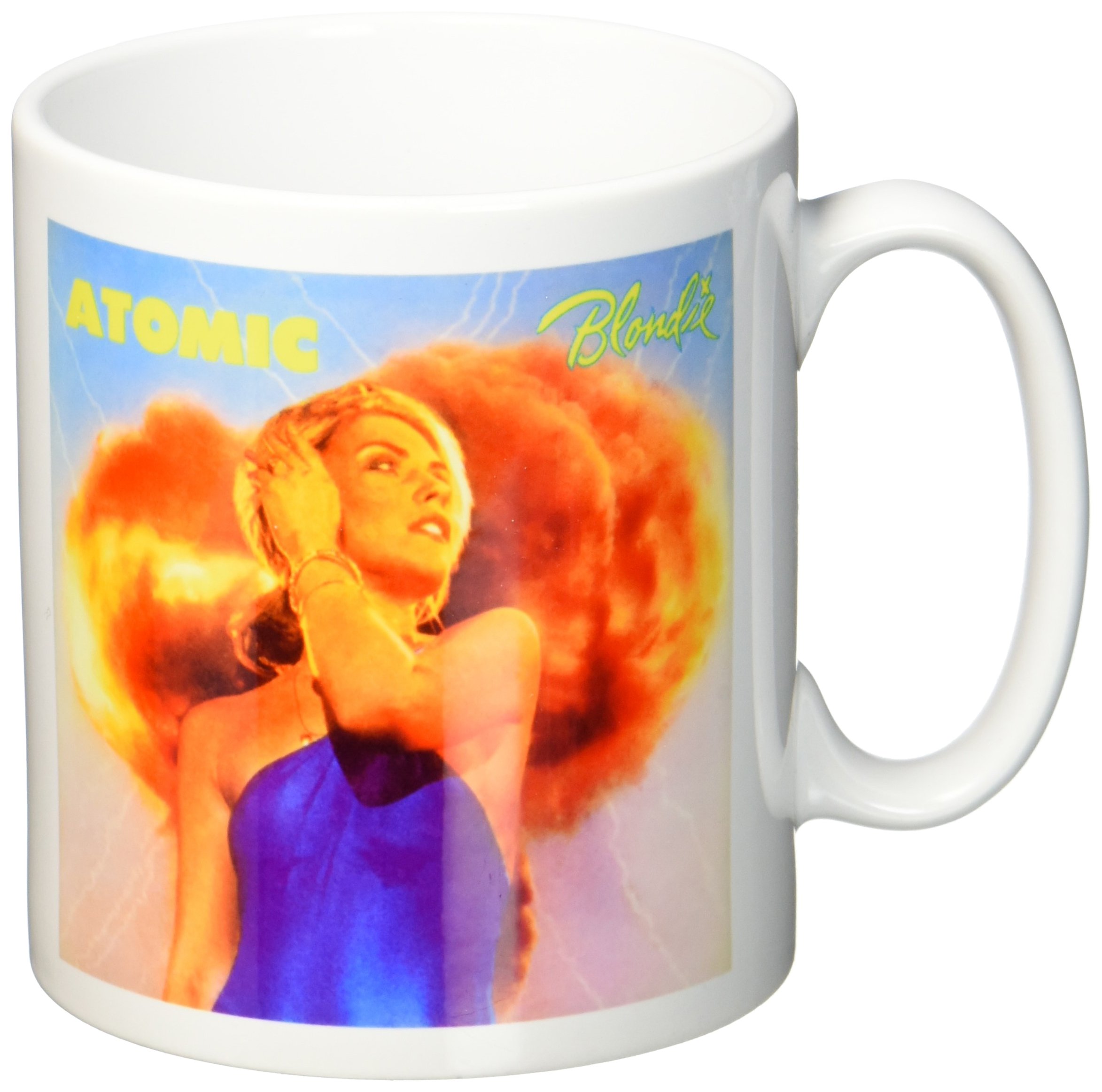Plastic Head White Atomic Blondie Mug,