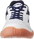 Nivia Flash Shoe Badminton Shoes for Mens, Rubber Sole with PVC Synthetic Leather Upper and mesh for Sports, Badminton, Volleyball, Squash, Table Tennis, (White Blue) UK - 10 gallery image