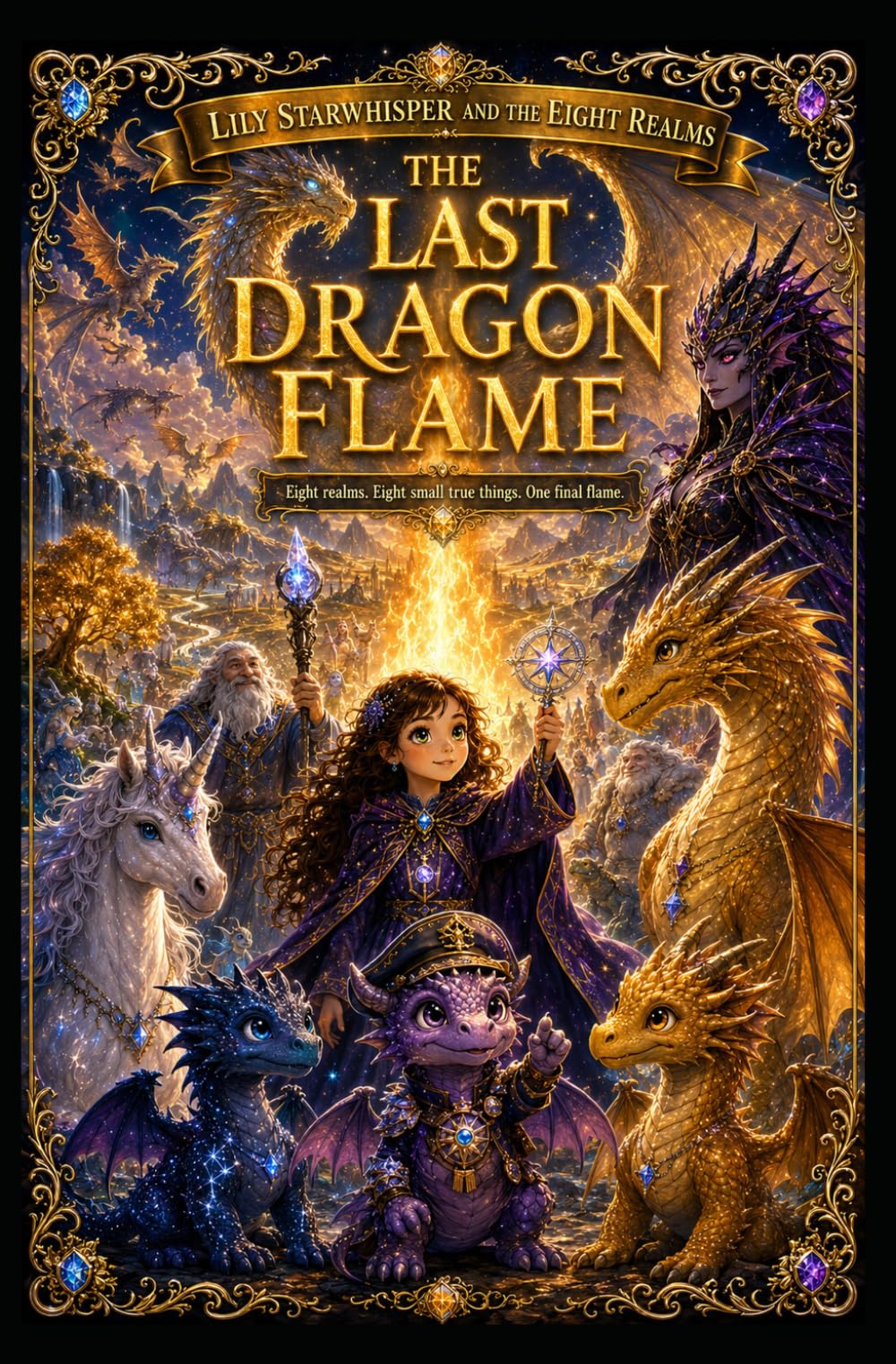 The Last Dragon Flame: 8 (Lily Starwhisper and the Eight Realms)