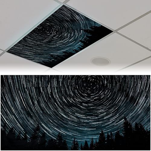 Miniatura 7 de Patelai Cubierta de luz fluorescente de 4 x 2 pies para luces de techo, cubierta de luz magnética con 10 imanes, filtros de luz fluorescente para