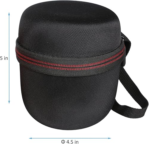 Miniatura 5 de LTGEM - Funda rígida de transporte de viaje para Ultimate Ears WONDERBOOM 432, altavoz Bluetooth portátil impermeable, negro y gris