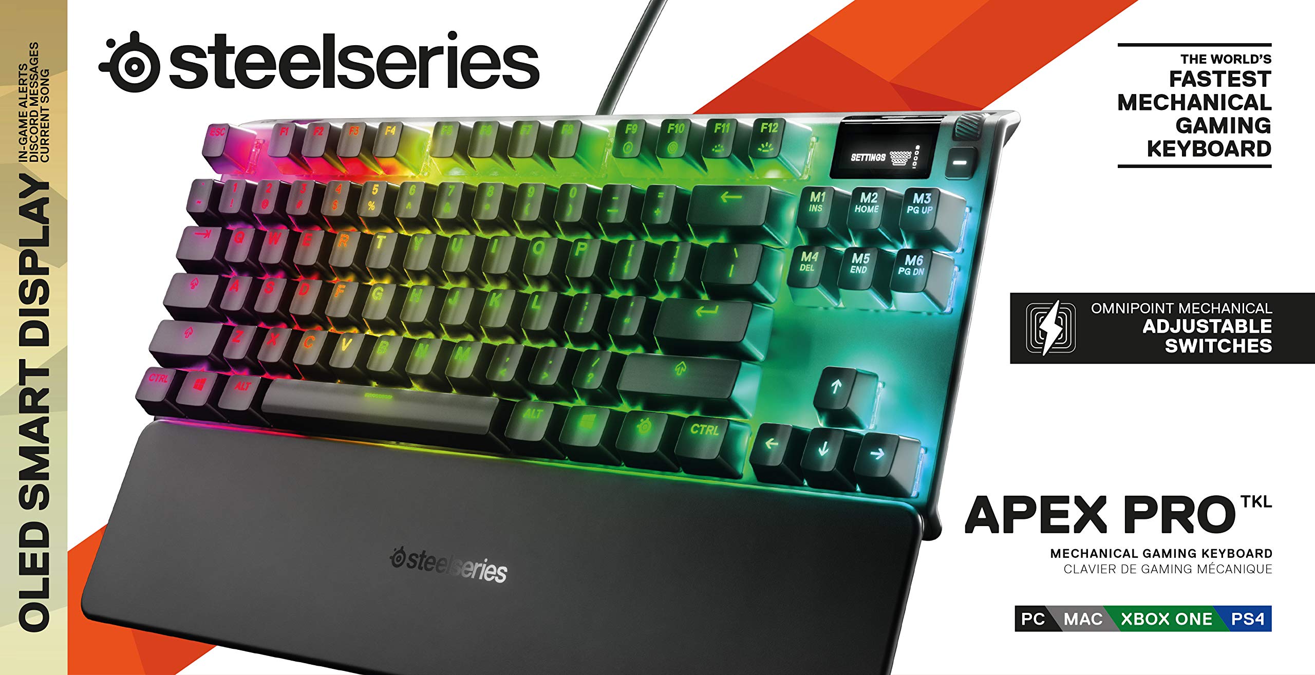 Buy Steelseries Apex Pro Tkl Mechanical Gaming Keyboard World’S