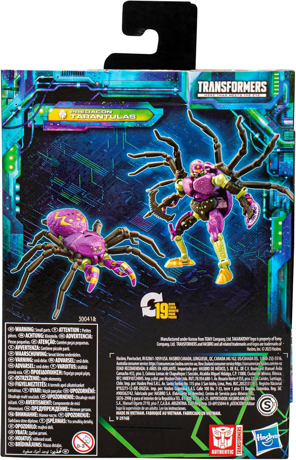 Transformers Toys Legacy Evolution Deluxe Predacon Tarantulas Toy, 5.5-inch, Action Figure for Boys and Girls Ages 8 and Up