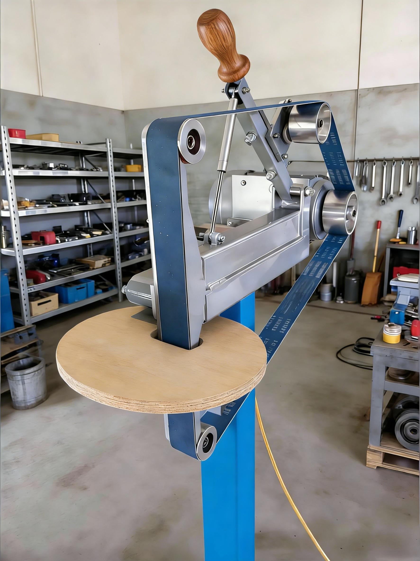 Nastri Abrasivi 50 x 2000 mm, Nastro Abrasivo Grana 80 | Confezione 6 Pezzi, Compatibile con Levigatrice a Nastro, per Levigatura Lucidatura Legno Metallo Lavori di Finitura