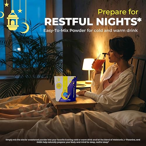 Miniatura 3 de Dr Sugar Labs Sleep Aid - Mezcla de melatonina dulce  Sustituto de azúcar para té  10 mg de melatonina con L-teanina, GABA y fibra  Cero azúcar,