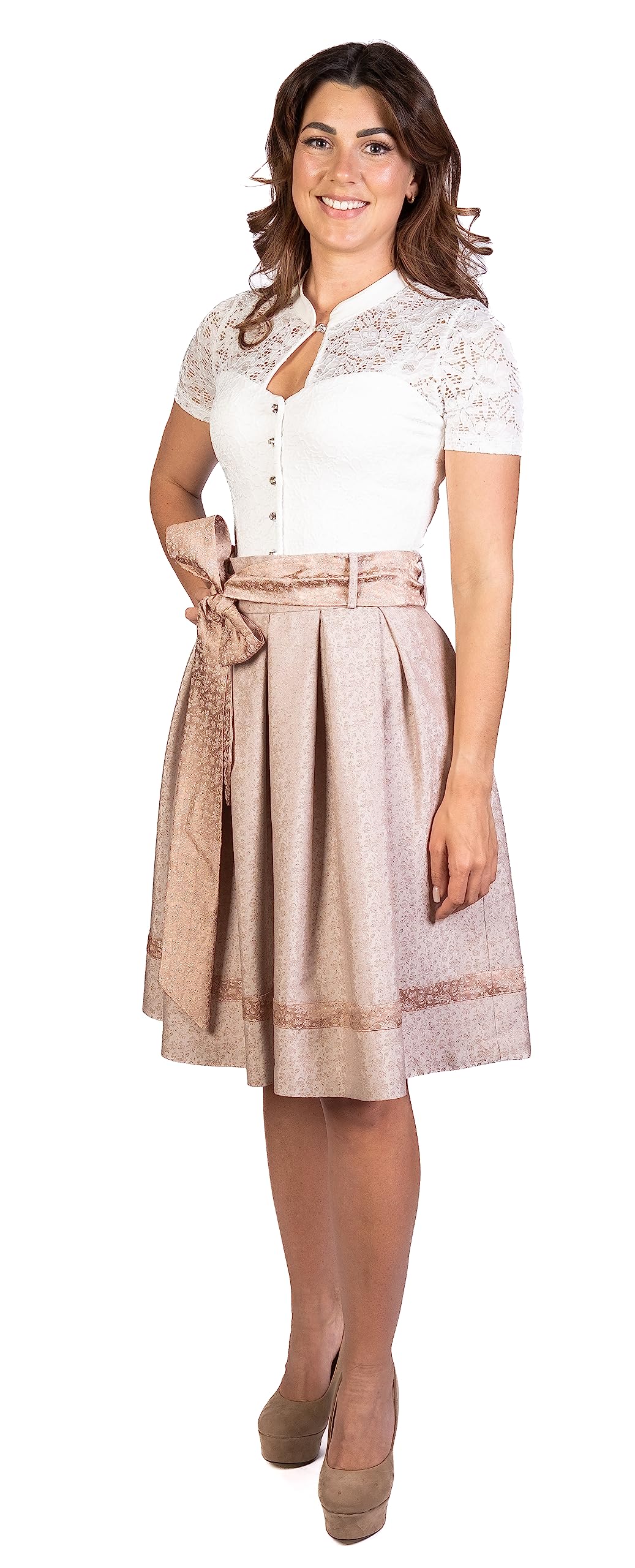 Trachtl Lena Faltenrock Dirndl Rock Trachtenrock Oktoberfest RÖCKE Knielang
