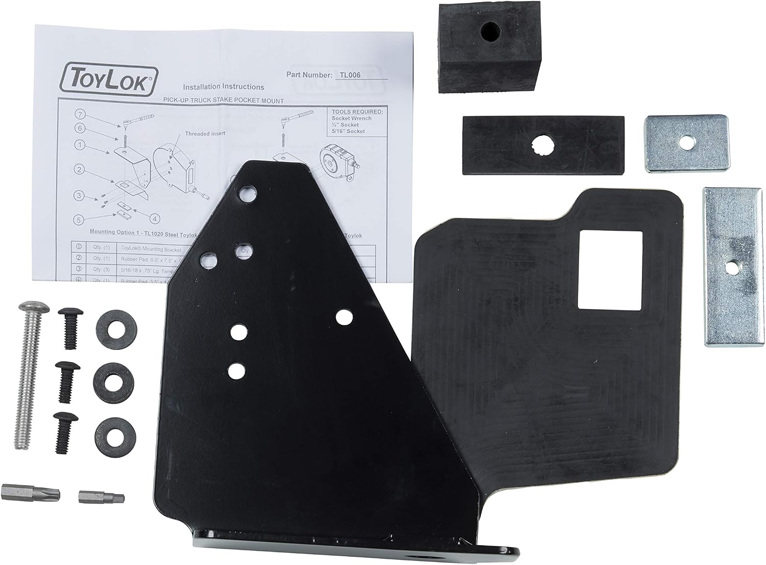Lippert 337112 RV ToyLok Truck Bed Mounting Kit