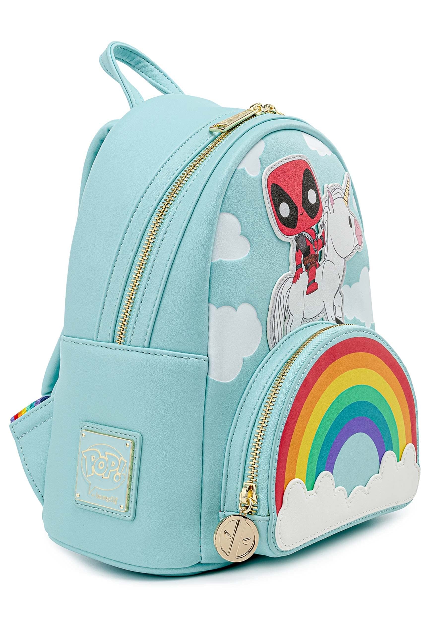 Deadpool - Unicorn Rainbow 30th Mini Backpack : Amazon.sg  display picture 2