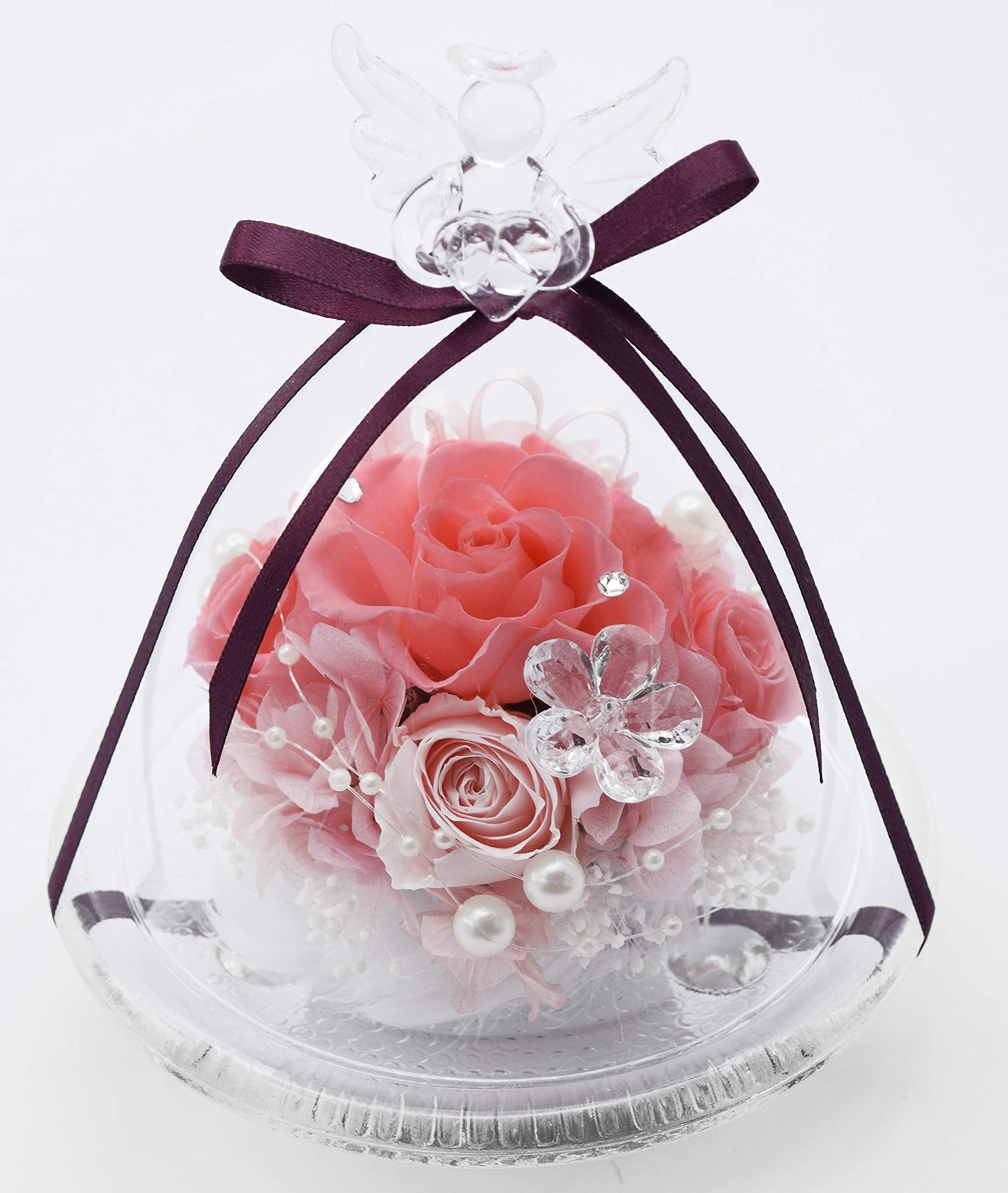 Amazon｜プリザーブドフラワー スワロフスキー キラッと素敵な