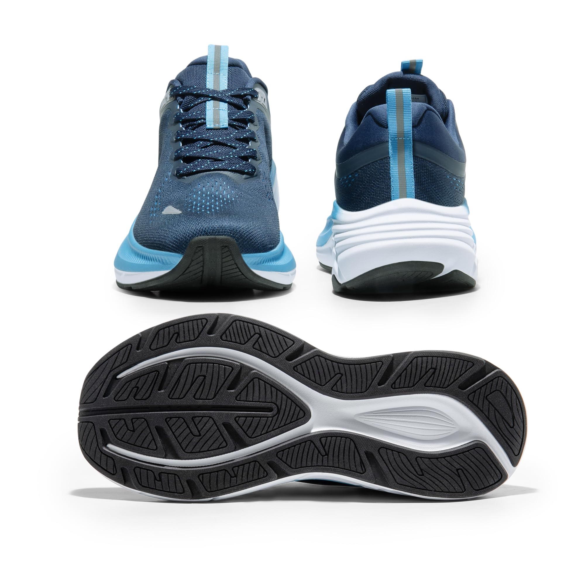NORTIV 8 Zapatillas deportivas ActiveBreeze para hombre, para correr, caminar, atletismo, gimnasio, entrenamiento, trotar, cómodas y amortiguadoras, Azul, 45 EU