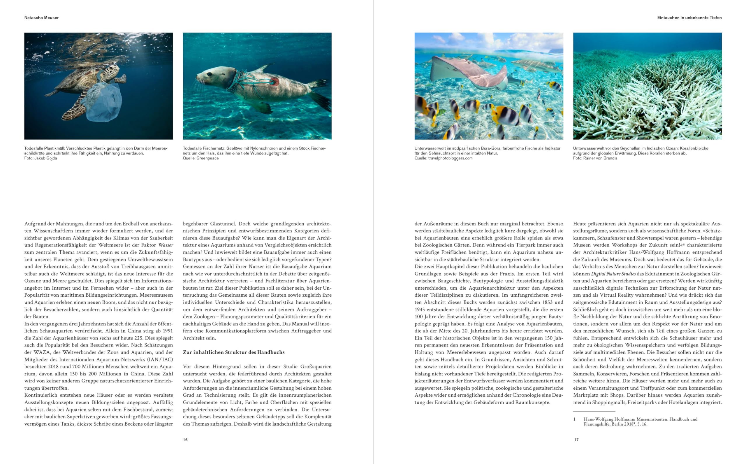 Aquarienbauten: Handbuch und Planungshilfe (Schriftenreihe des Instituts für Zooarchitektur an der Hochschule Anhalt in Dessau) (Handbuch und Planungshilfe/Construction and Design Manual)