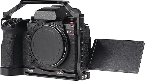 Miniatura 4 de Fotga Jaula de cámara S5II para Panasonic Lumix S5II S5 Mark II G9II G9 Mark II sin espejo para cámara sin espejo, compatible con trípode Arca Swiss