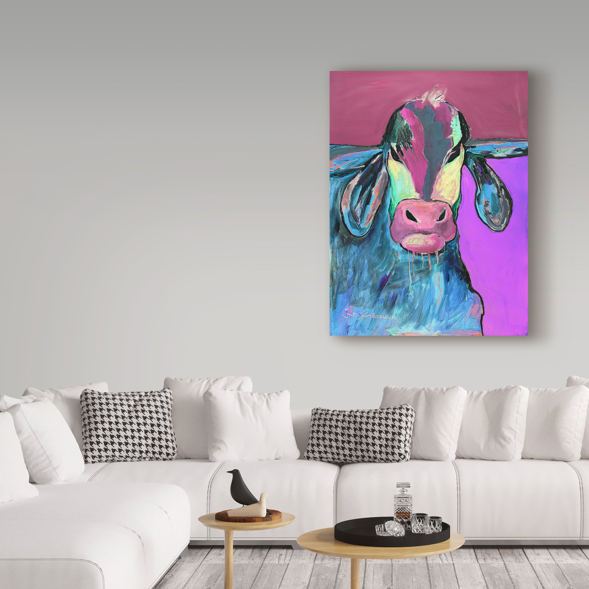 Amazon.co.jp: 商標FineアートカラーシリーズBull Drool 2 by Pat