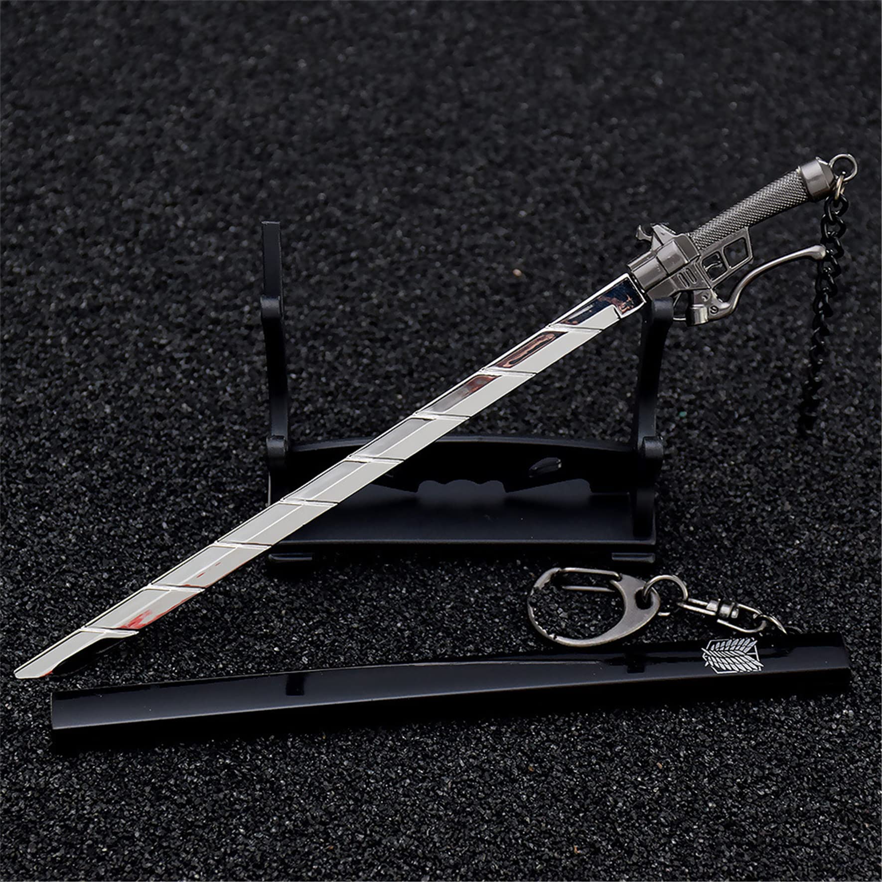 進撃の巨人 ガチャ キーホルダー フィギュア スイング 兵長 進撃の巨人 ガチャ キーホルダー フィギュア スイング 兵長