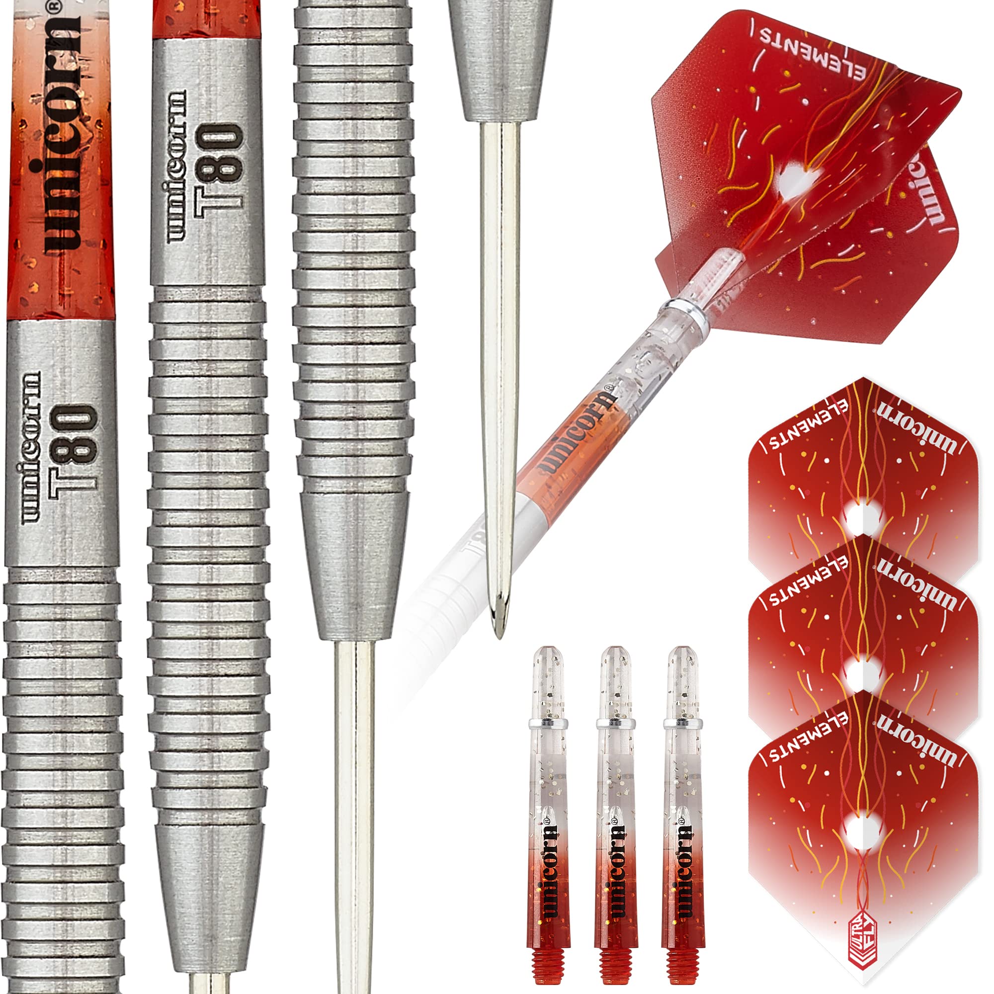 ダーツ unicorn CORE XL STRIKER STEEL 21g Unicorn Core XL Striker 80% Tungsten P - Steeldarts - 21