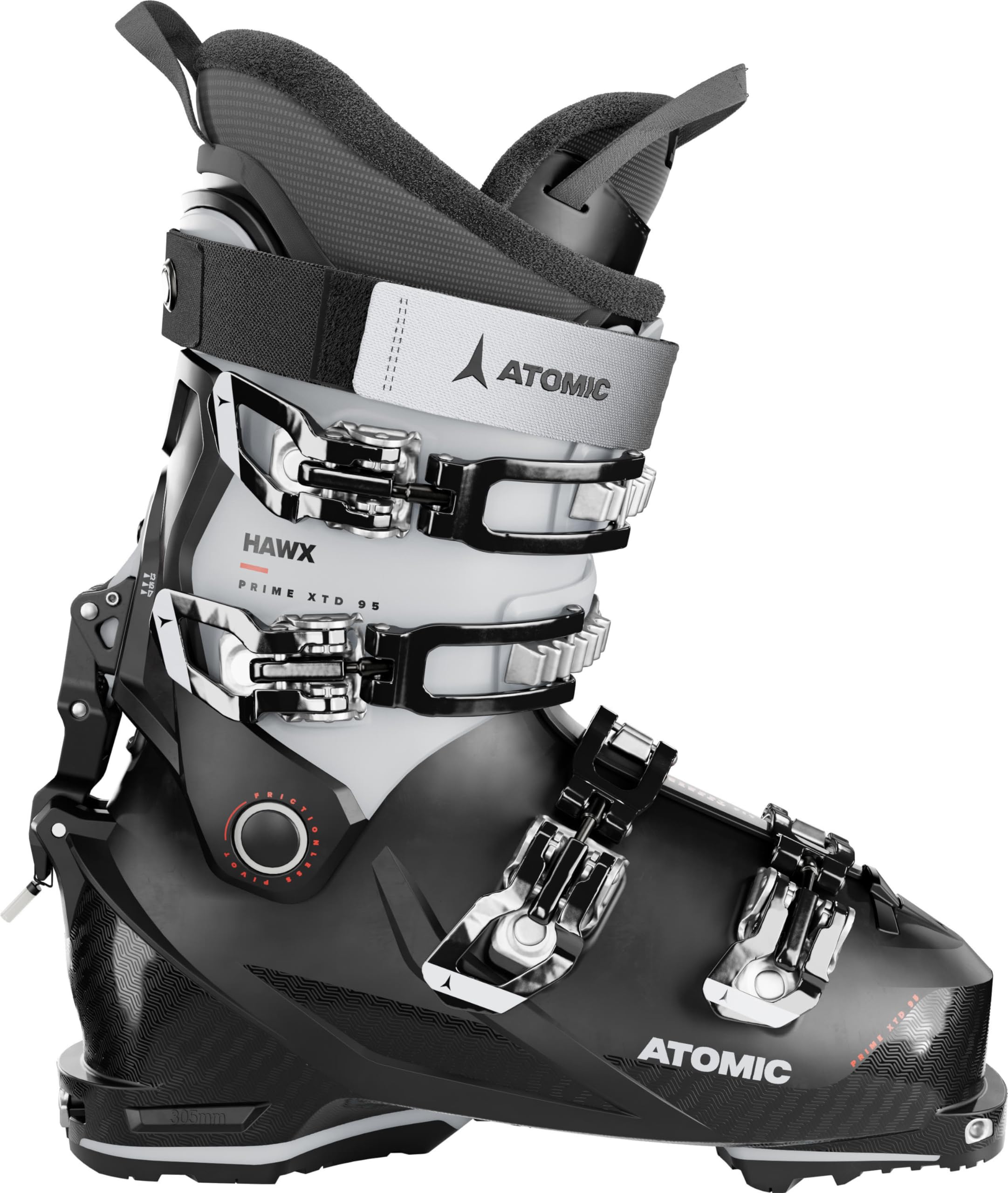ATOMIC Skibindung Prime XTD 95 W GW Schwarz Unisex Skifahren Skibindung für Sportbegeisterte, Outdoor-Aktivisten und Intermediate to Advanced Skier (Unisex) 8 pounds 0887445353966