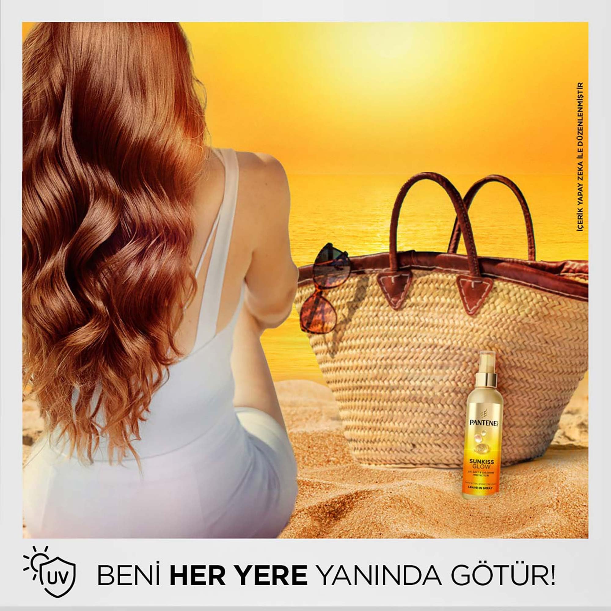 PANTENE Pro-V Sunkiss Glow Güneş Koruyucu Saç Spreyi, 200 ml