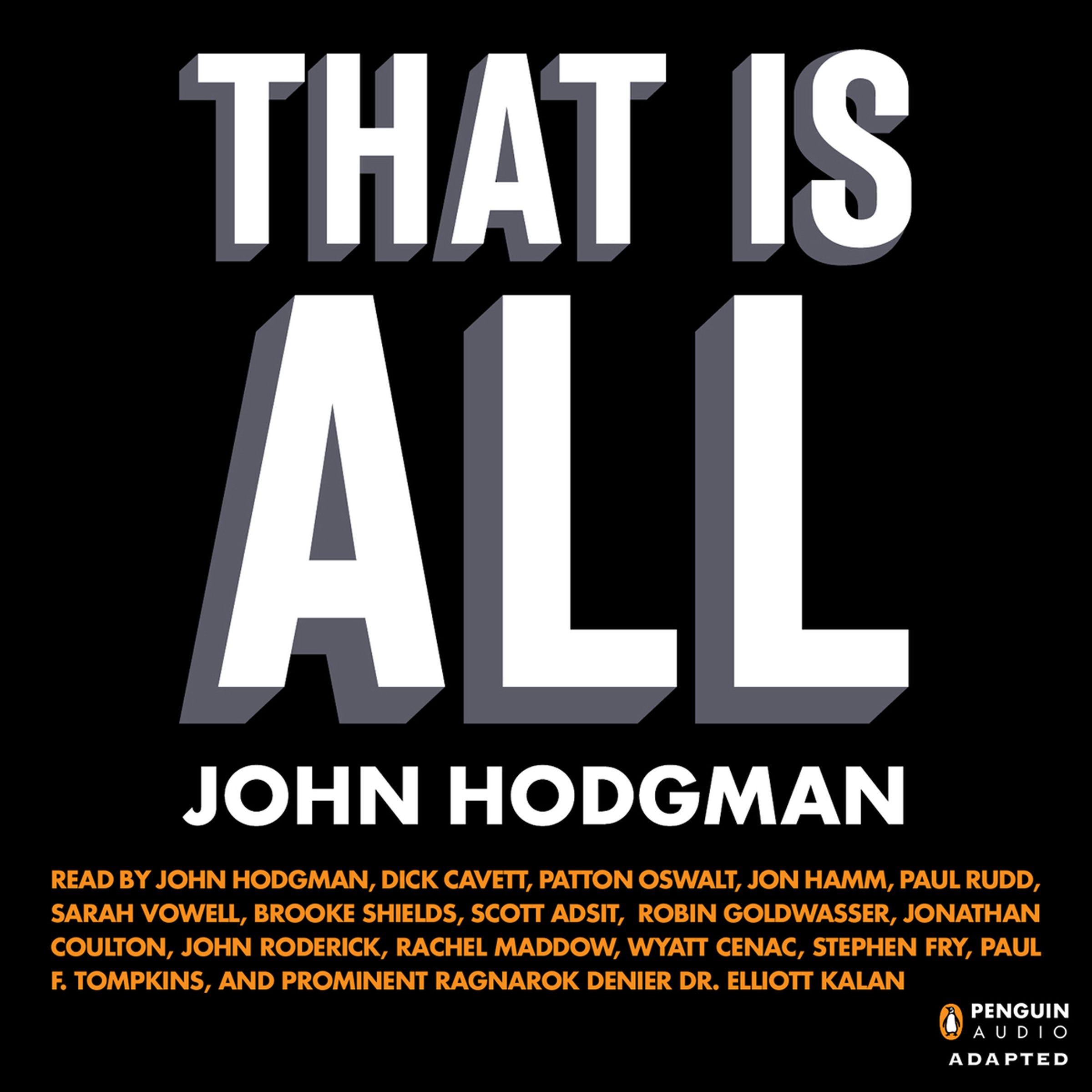 Cover art for That Is All