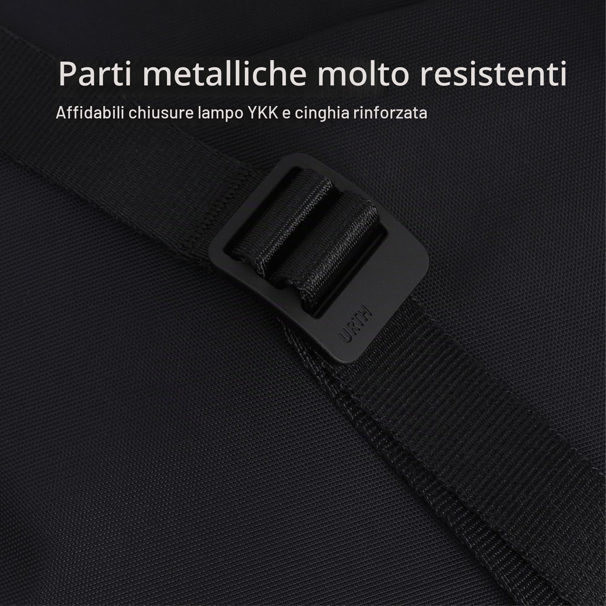 Urth Dolomite 5,1L Borsa a Tracolla per Fotocamera - Resistente all'acqua, Riciclata, Borsa Multifunzionale per Fotografia DSLR da Tutti i Giorni