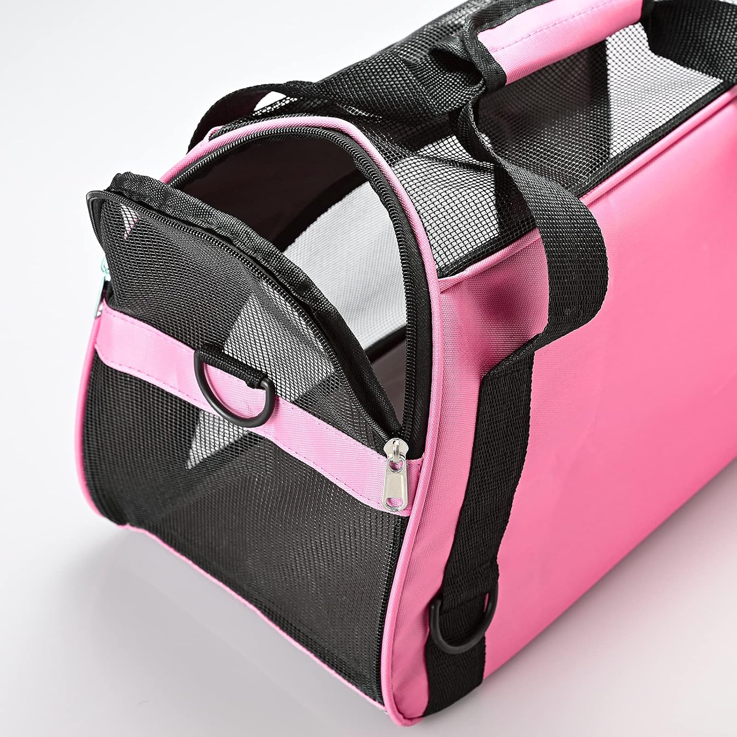 PPOGOO Pet Travel Carriers with Support Soft-Sided for Cats and Dogs Airline Approved Non-Toxic Odorless Old3SmallPin