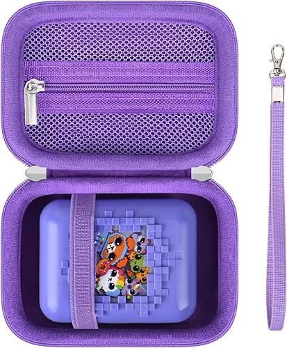 Supmay Estuche rígido de transporte para Bitzee Interactive Toy Digital Pet, regalos para entusiastas de mascotas virtualesniñas y niños, funda