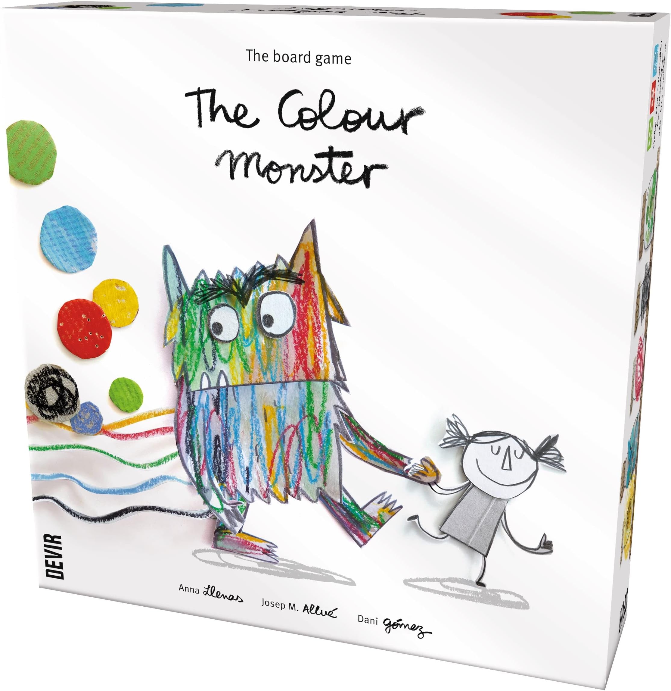 Devir Americas The Color Monster Childrens Game