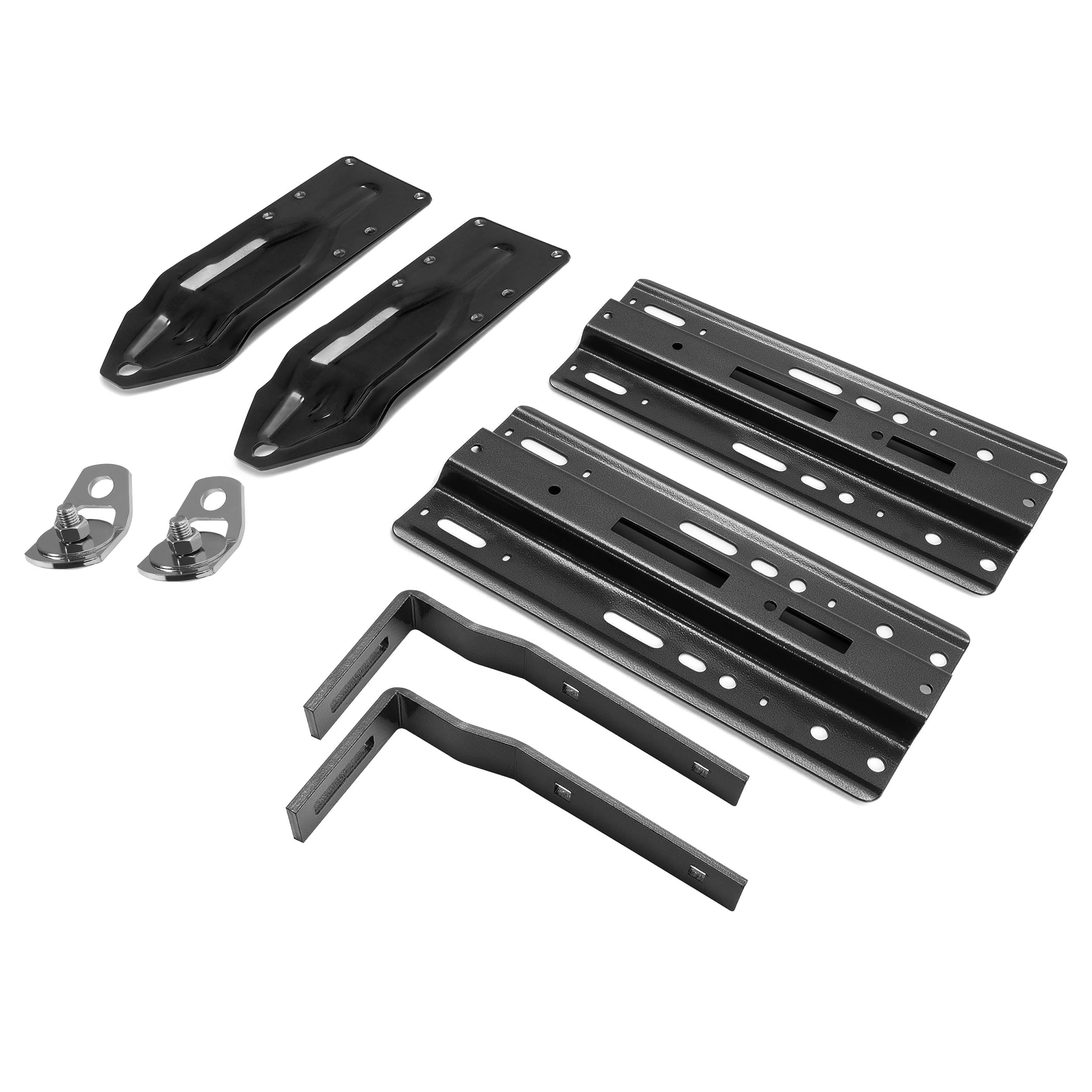 LIPPERT COMP 182904 Frame Mount Tie-Down Kit With Centering Guide Locks - Front Trailer Tie Down Kit
