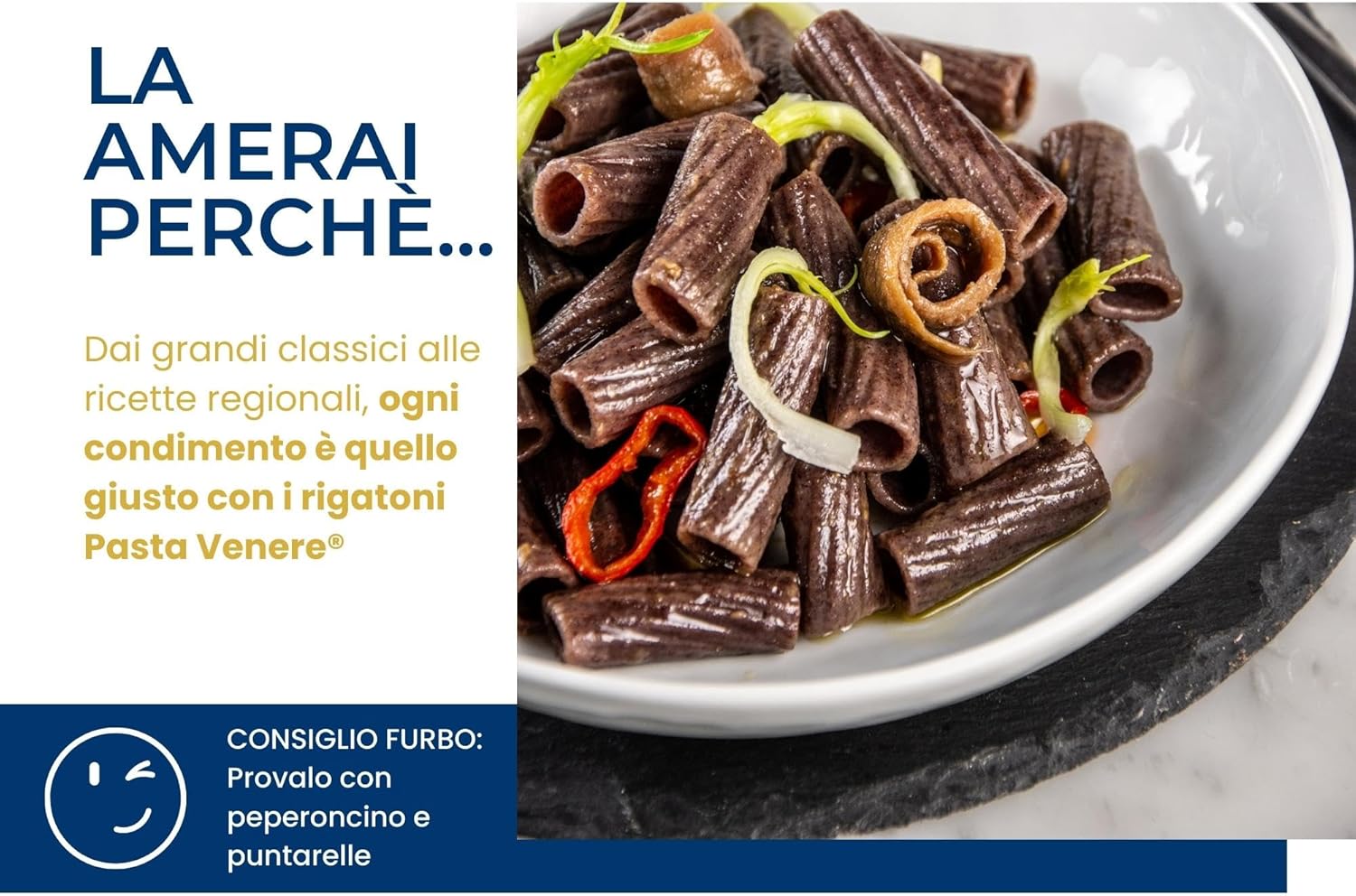 Riso Scotti, Pasta Venere Rigatoni Integrale di Riso Venere, Fonte di Fibre, Fosforo e Proteine, Ideale per un'Alimentazione Equilibrata, Formato 400 g - Immagine 4