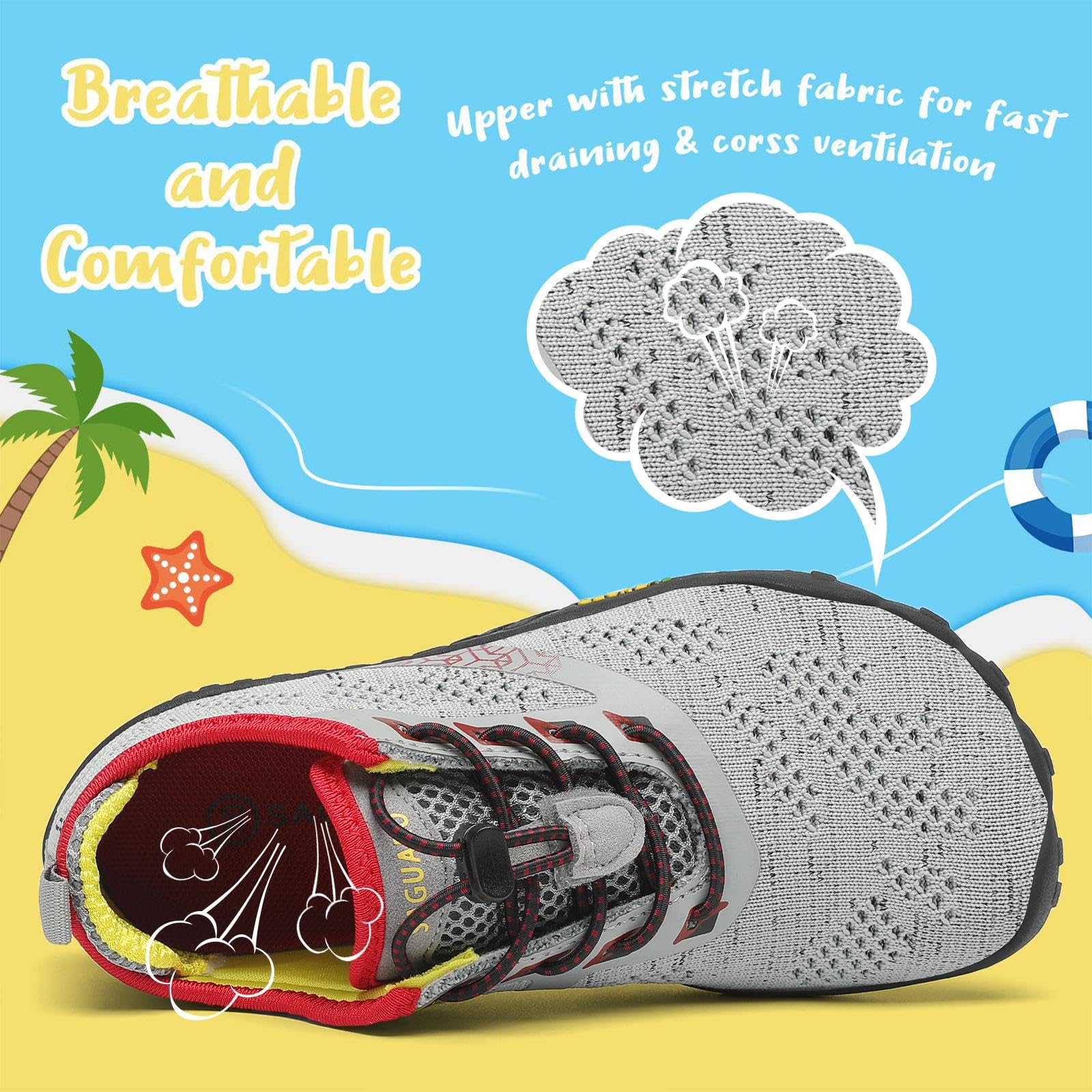 SAGUARO Scarpe da Trail Bambino Scarpe da Corsa per Ragazzi e Ragazze