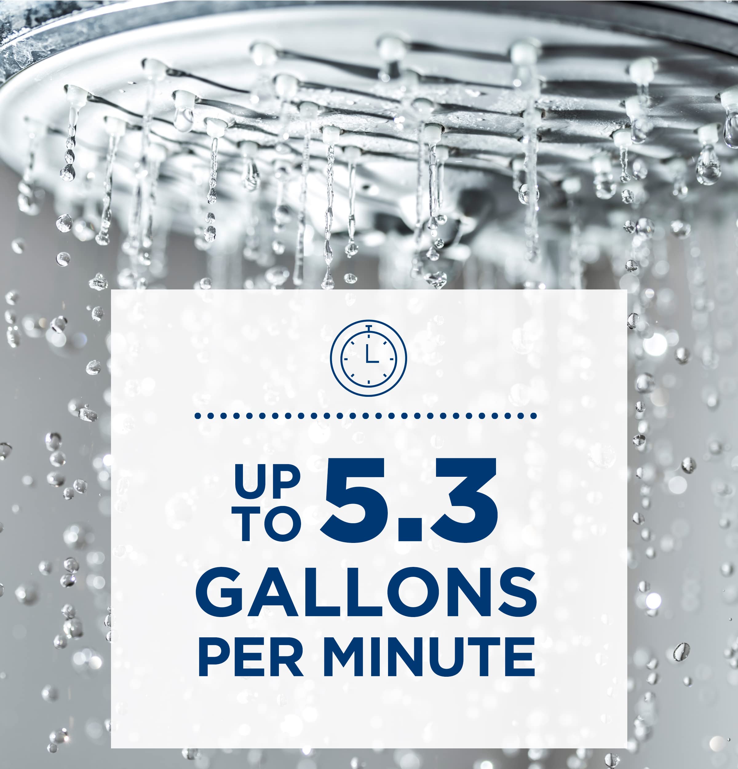 GE APPLIANCES 24 kW 240v Whole Home Tankless Water Heater | Electric Water  Heater with Digital Temperature Control| 24000 Watts | 5.3 Gallons per  Minute, Diamond Gray (GE24DNHPDG) - Amazon.com