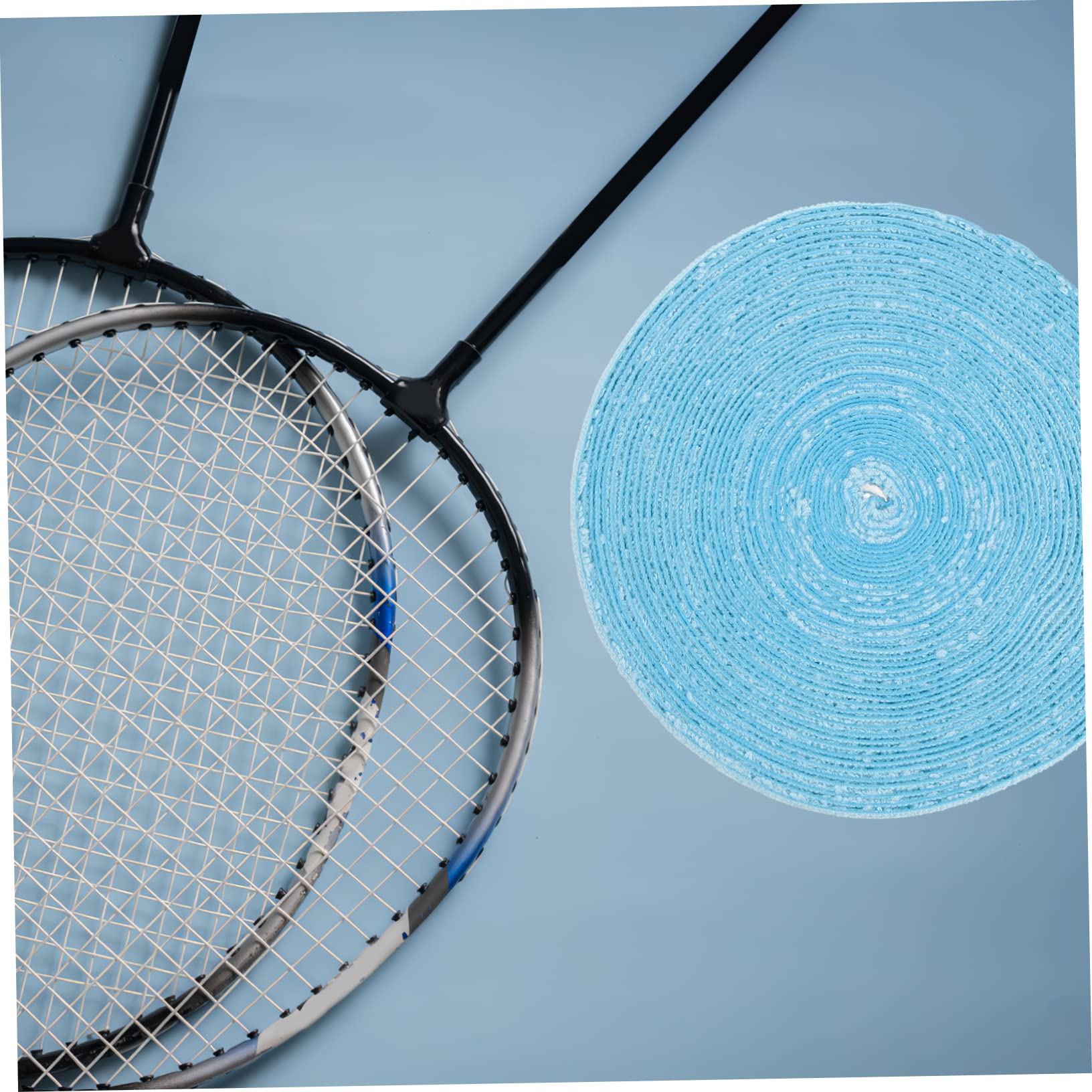 Sosoport 2 di Impugnatura della Racchetta Racchetta da Pickelball Nastro Antiscivolo Fascia per Racchetta Impugnatura da Badminton Forniture Sportive Nastri Assorbenti per