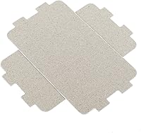 Vista 3 de BOJACK Cubierta de guía de ondas para microondas, placa de mica para microondas 4.606 x 2.520 in (paquete de 6)