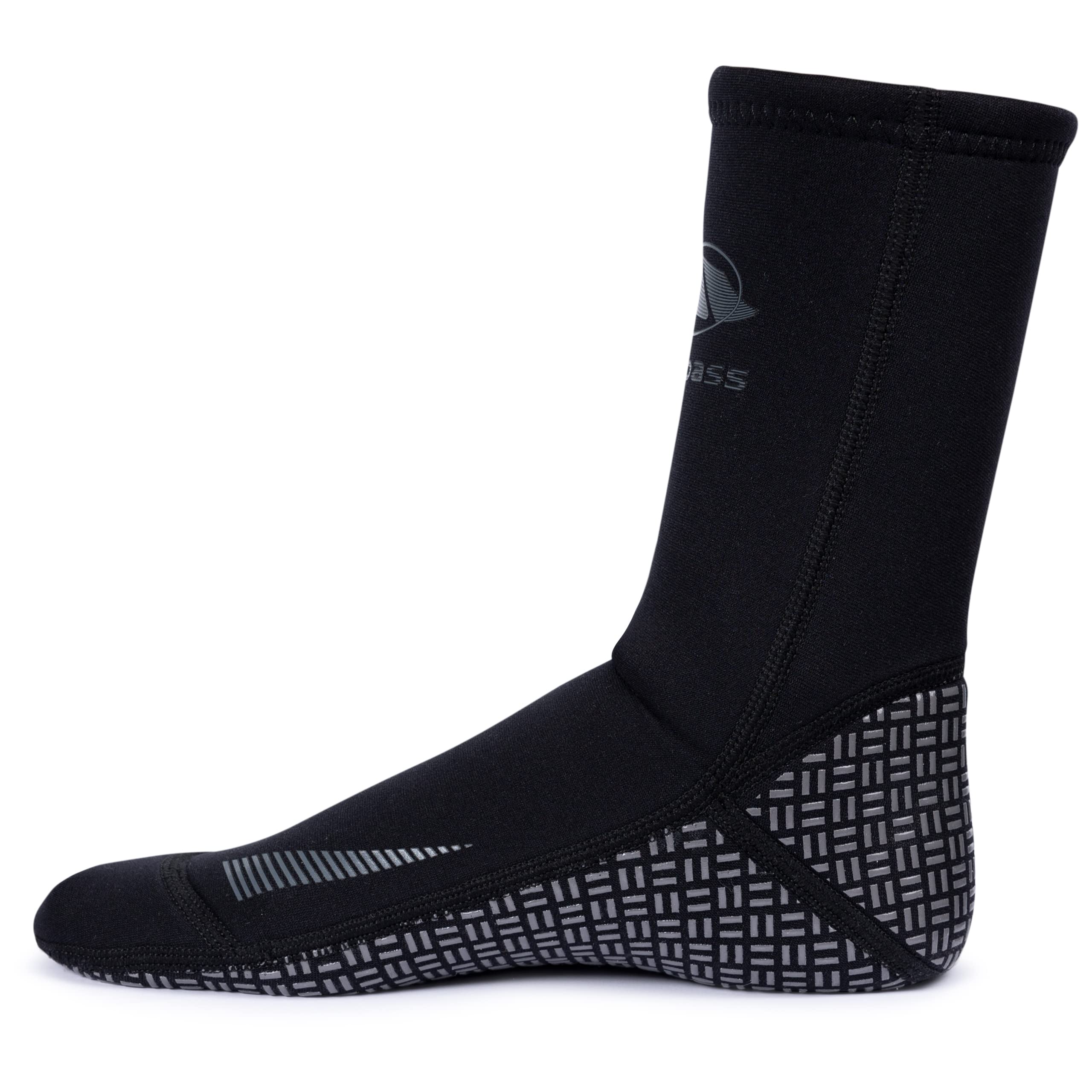 IST SK9 3mm Neoprene Freediving Boat Socks, Size XL