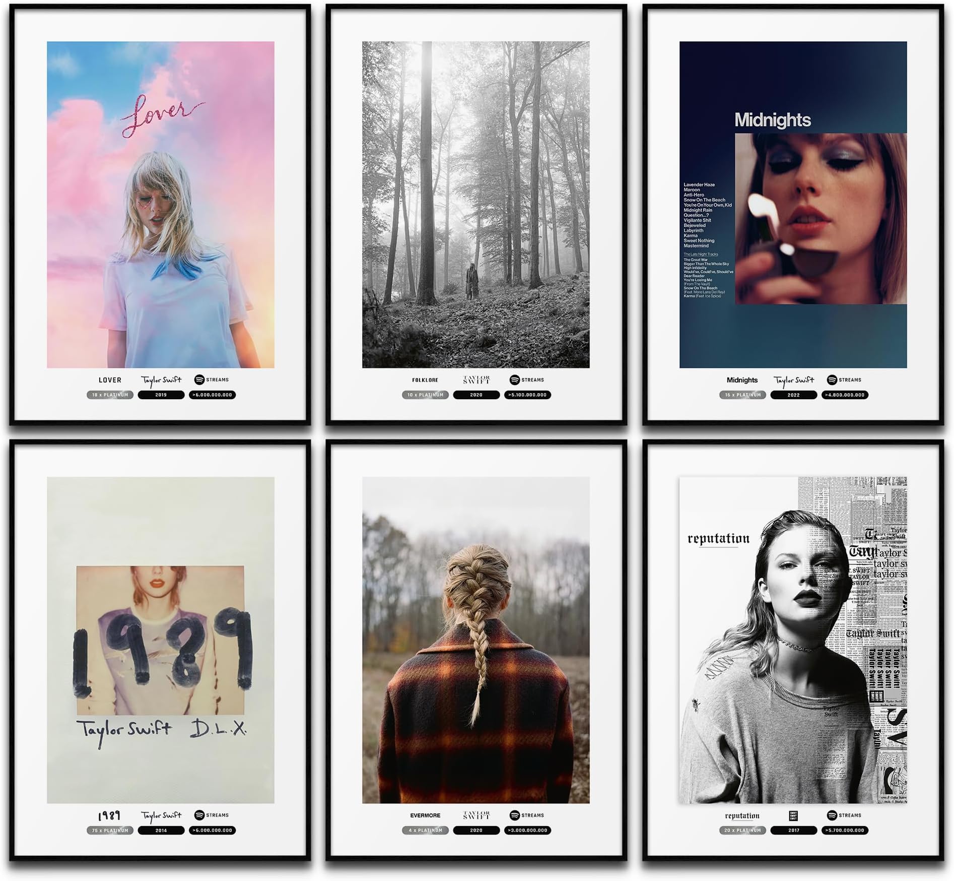 Empireposter LP Plattencover Rahmen 34,5x34,5cm - Wechselrahmen Für Schallplattenhüllen