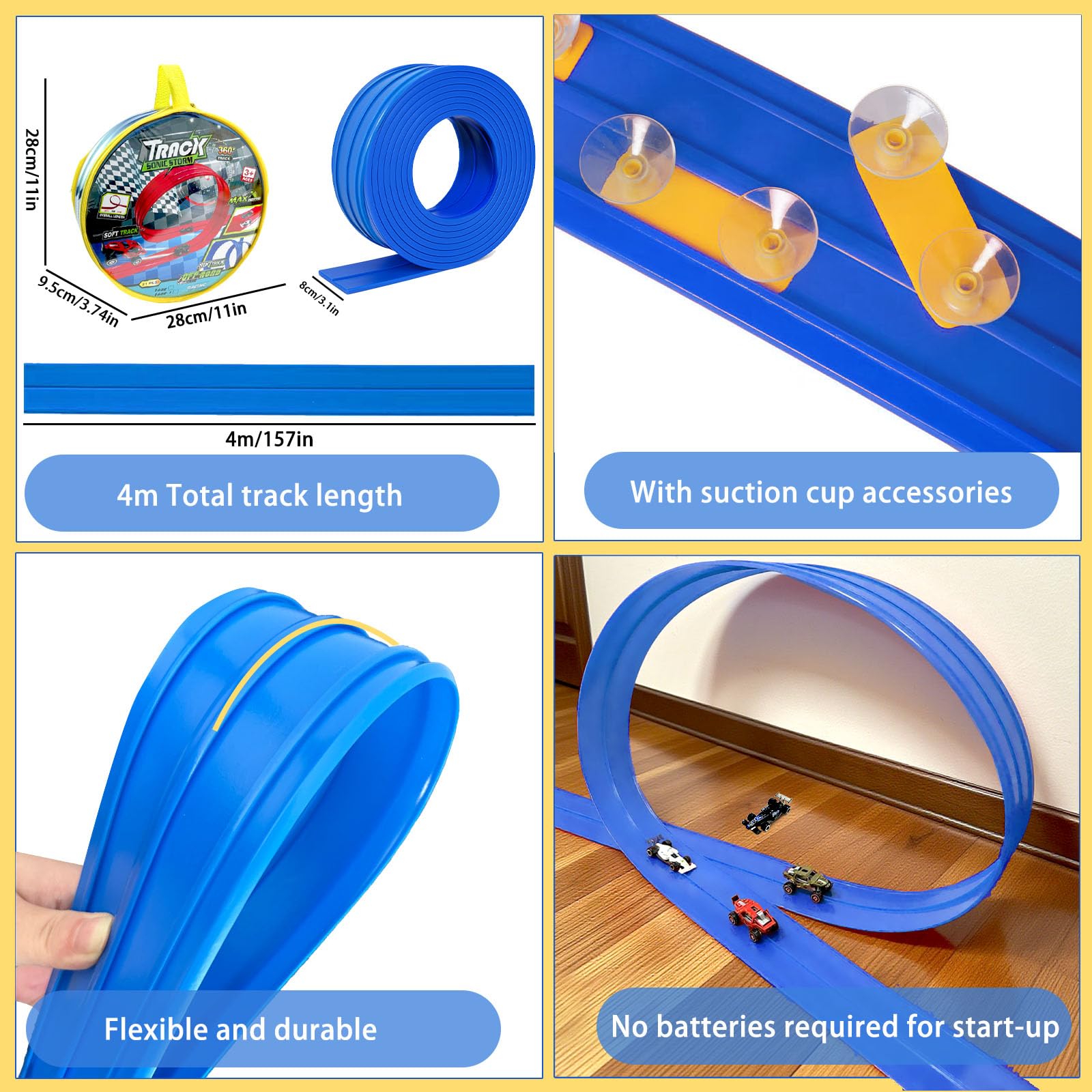 Speelgoedauto, Happy People, blauw | Voordelig bij
