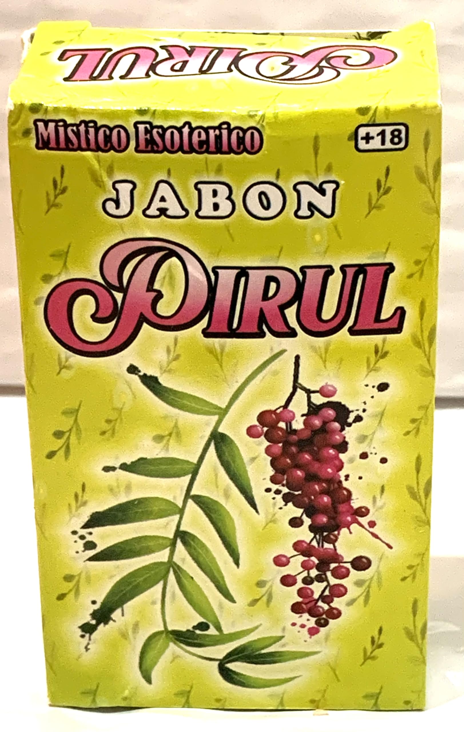 Jabón De PIRUL - Contra Envidias/Malas Vibras/ Mala Suerte, Producto Estotérico