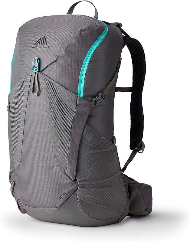 Mochila de senderismo Jade 28L para mujer, extra pequeña/pequeña, gris niebla | El ajuste de talla extra es comparable a 2x-6x en el tamaño de la ropa, el tamaño del torso se mantiene constante