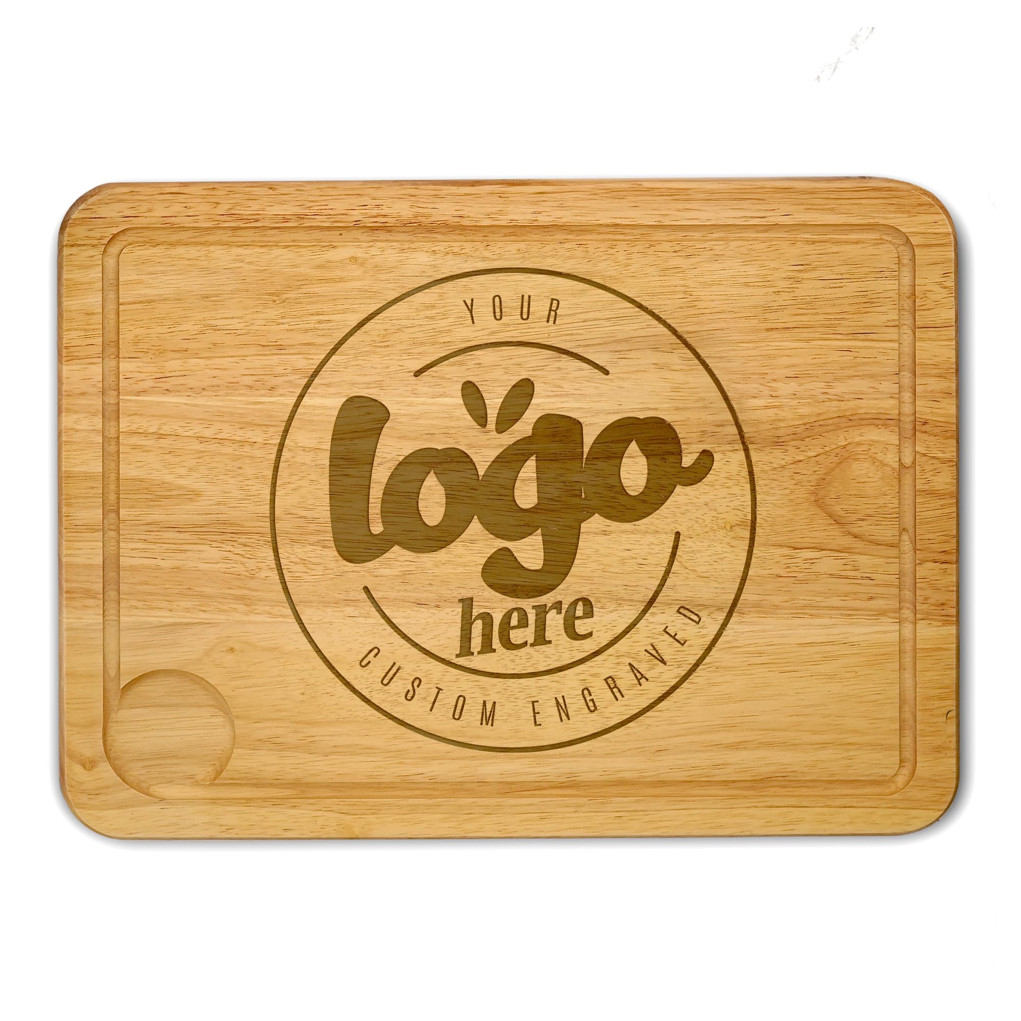 Personalised Logo Engraved Wooden Chopping Board Brand Pub Cafe Restaurant Customised Novelty Gift Cheese Board Serving Board
