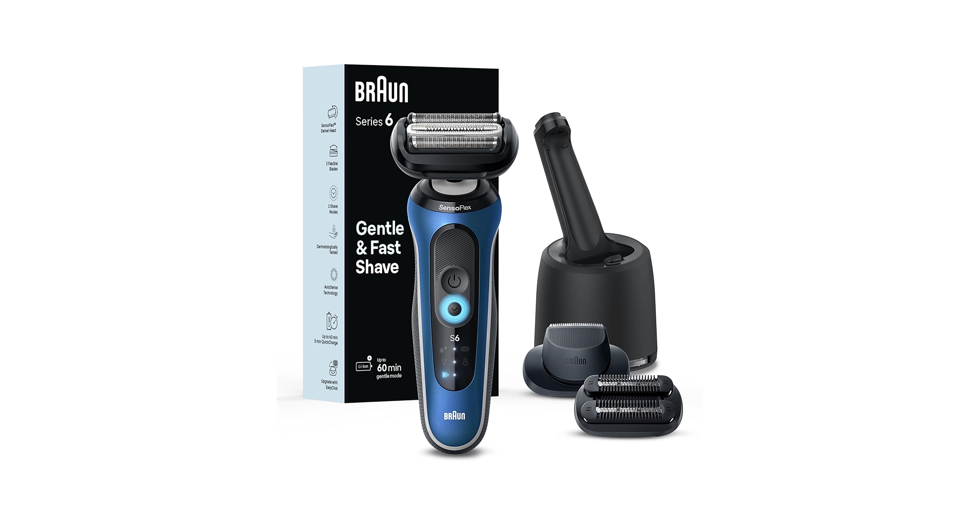 新品未開封 BRAUN series6 Amazon.com: Braun Electric Shaver for Men, Series 6 6177cc