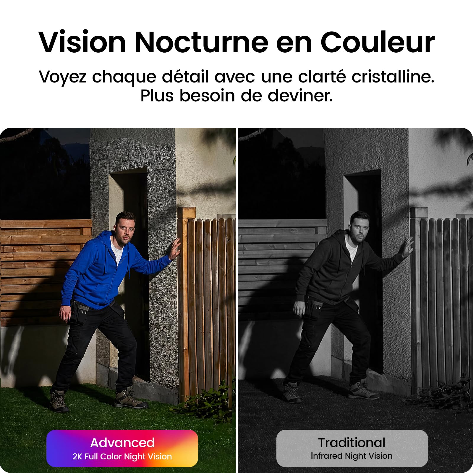 aosu 2K Camera Surveillance WiFi Exterieure sans Fil Solaire, Kit 4 Cam + aosuBase 2.0, sans Abonnement Requis, Extensible Jusqu’à 1 to, Vision Nocturne Couleur AI PIR Détection Suivi Inter-Caméras