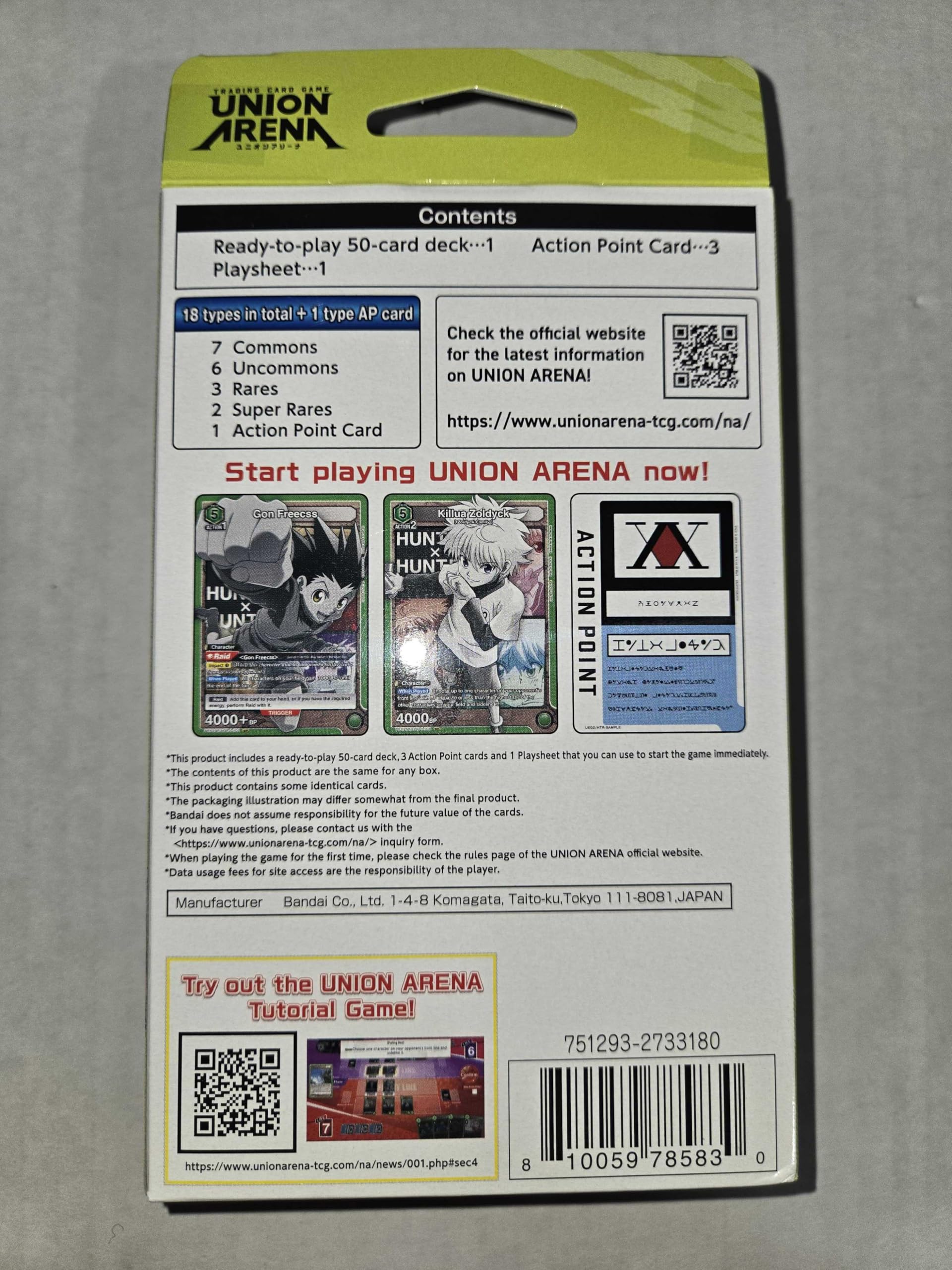 Amazon.com: Hunter x Hunter - Starter Deck : Toys & Games