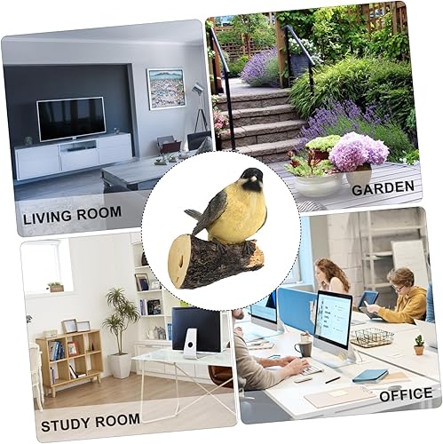 Miniatura 4 de Adorno de pájaro de simulación para decoración al aire libre, estatuas de césped, decoración de mesa, pájaro para el hogar, estatua de pájaro,