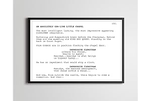 Princess Bride "Mawage" Screenplay Poster