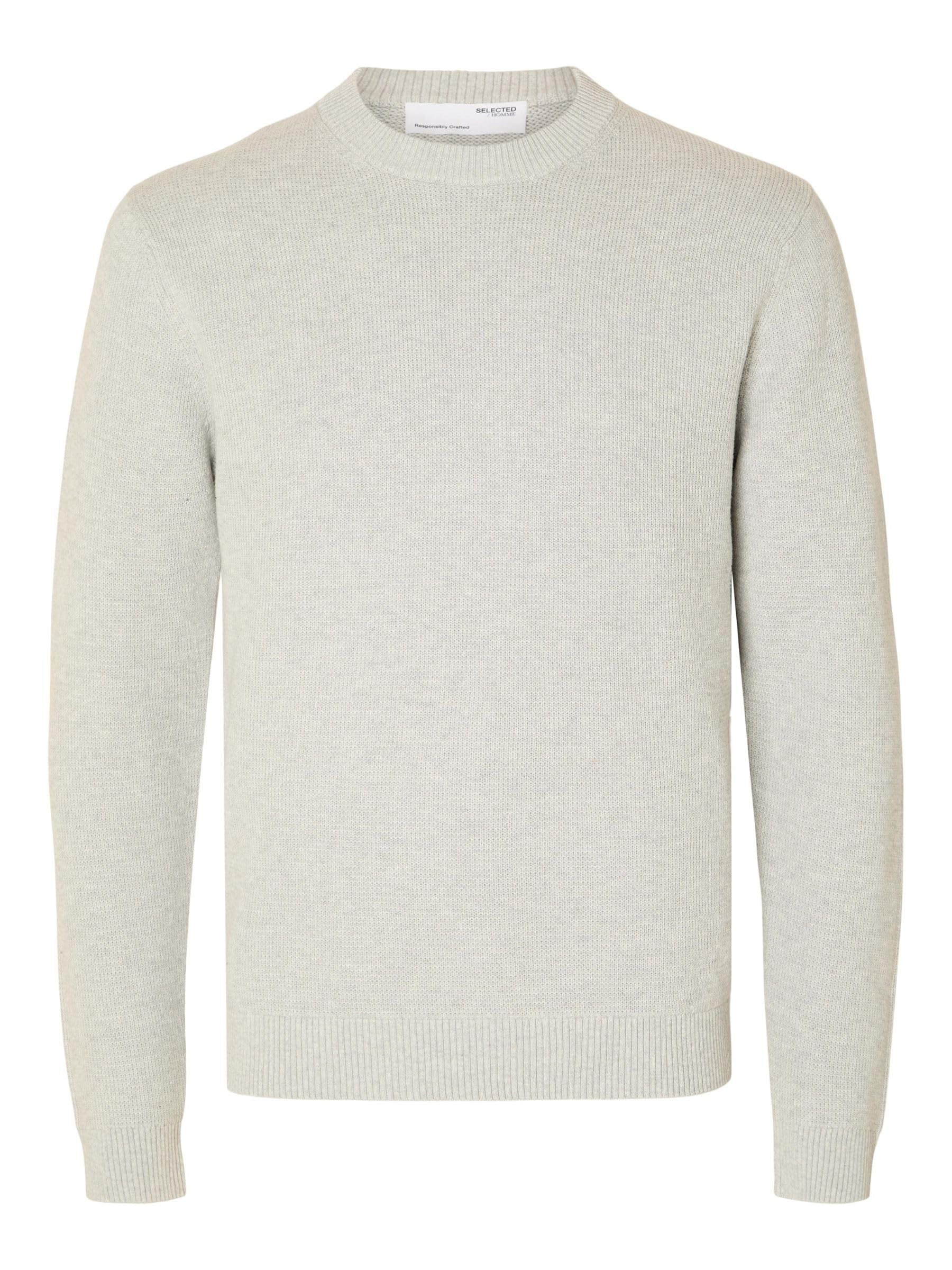 SELECTED HOMME Male Pullover Crew Neck