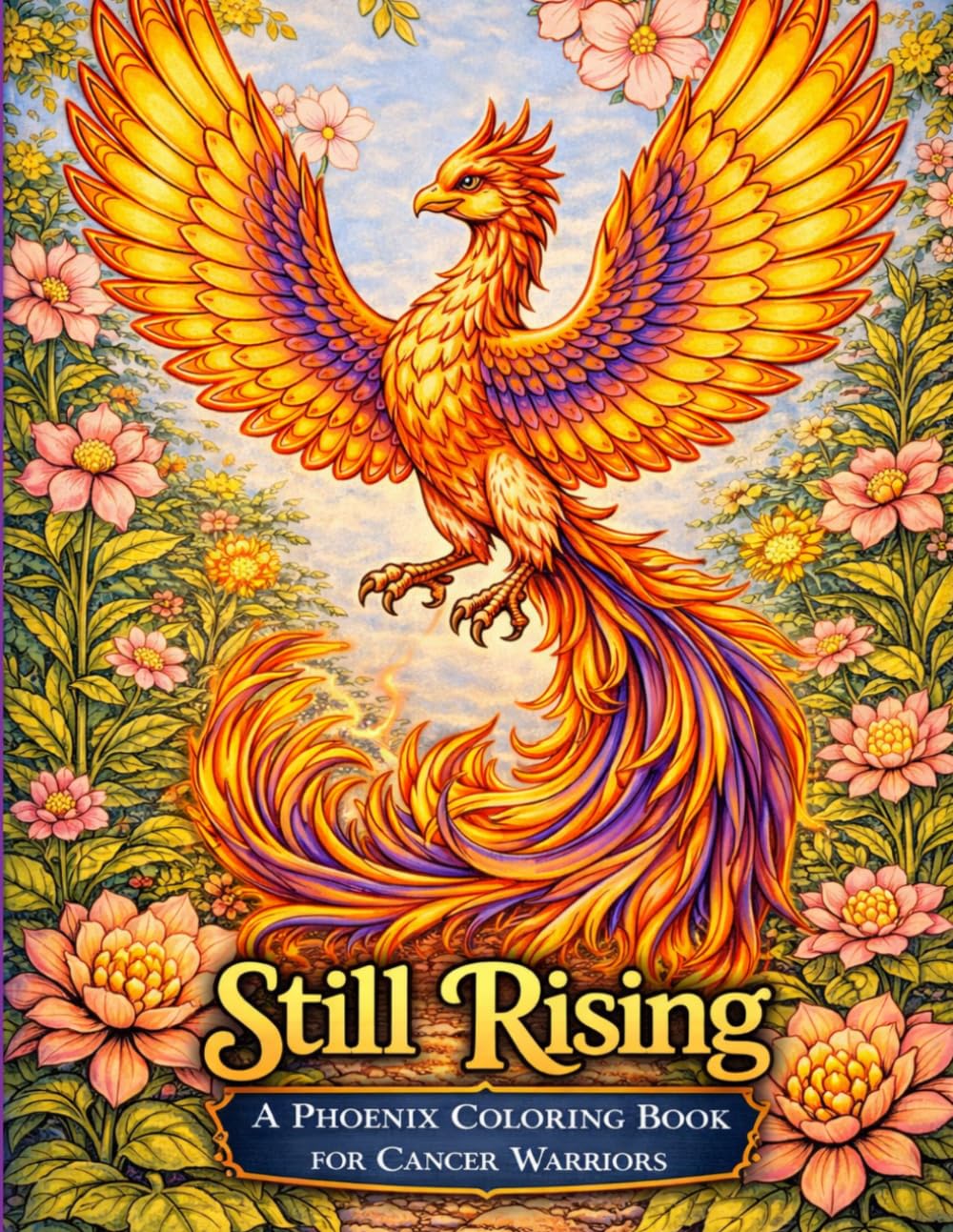 Still Rising: A Phoenix Coloring Book for Cancer Warriors