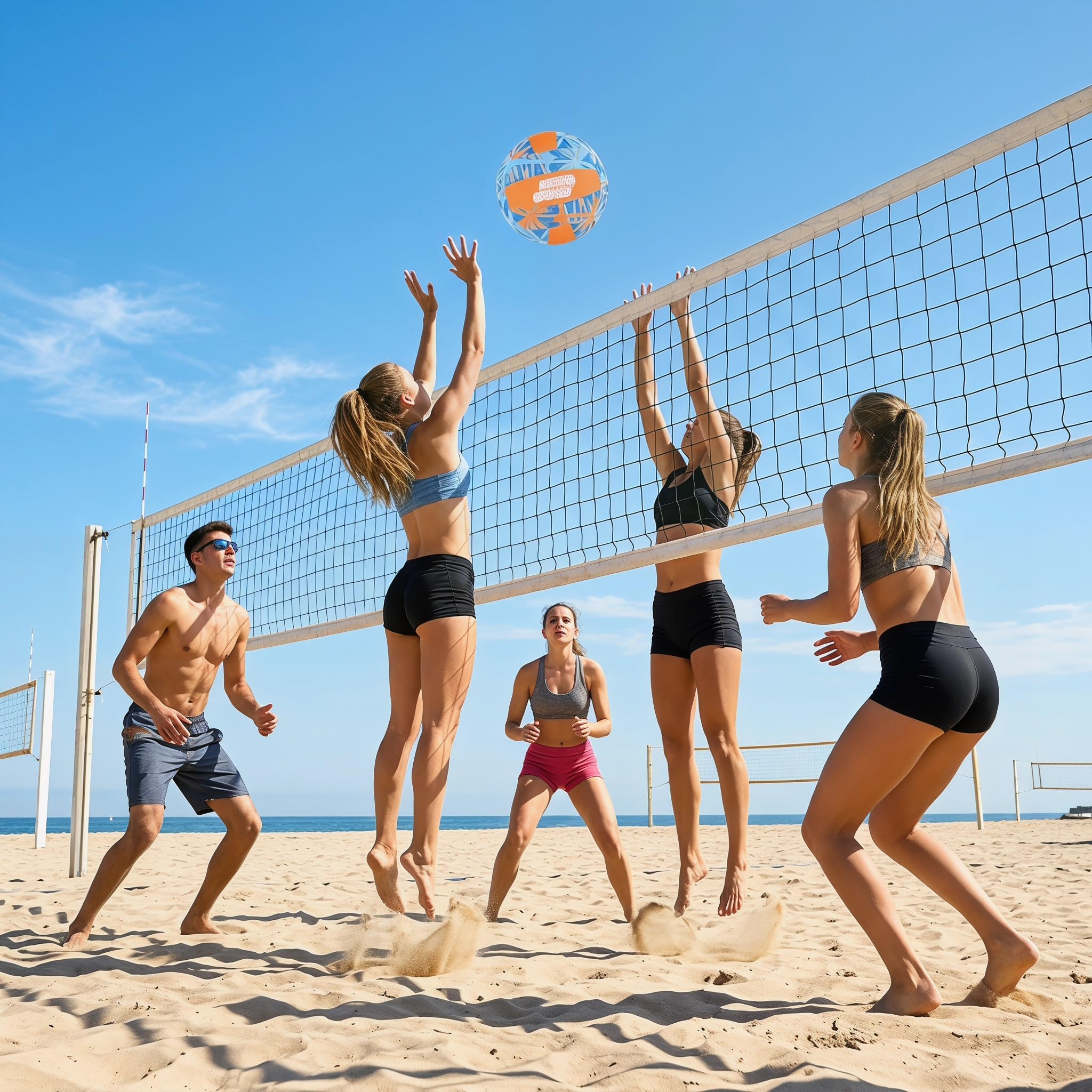 Volleyball en néoprène Ballons de Beach-Volley Taille Officielle 5