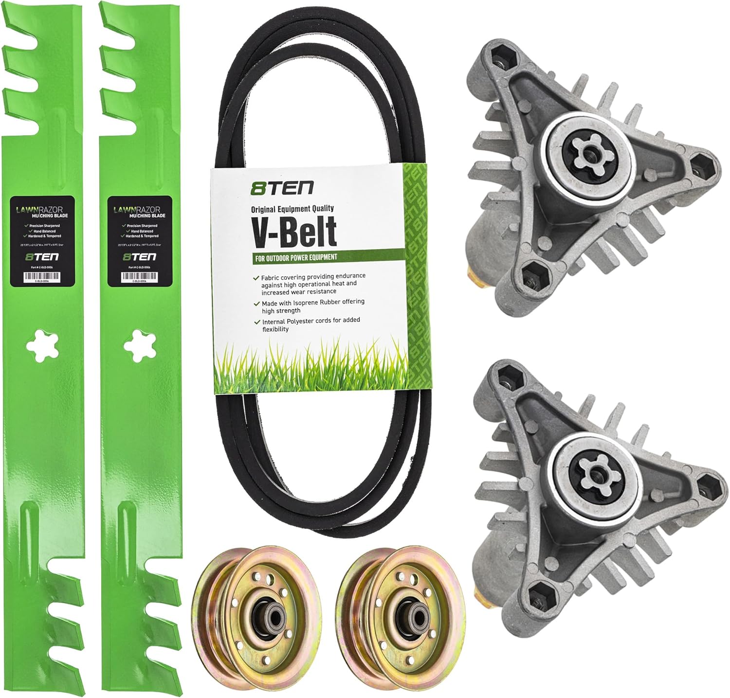 Caltric Replacement Deck Belt For Husqvarna YTH145, YTH150, YTH160, YTH180, YTH190 Riding Mowers
