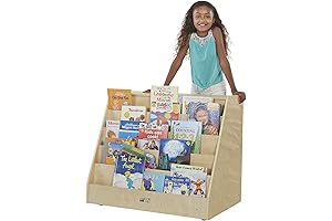 ECR4Kids Classroom Bookshelf: Double-Sided Book Display
